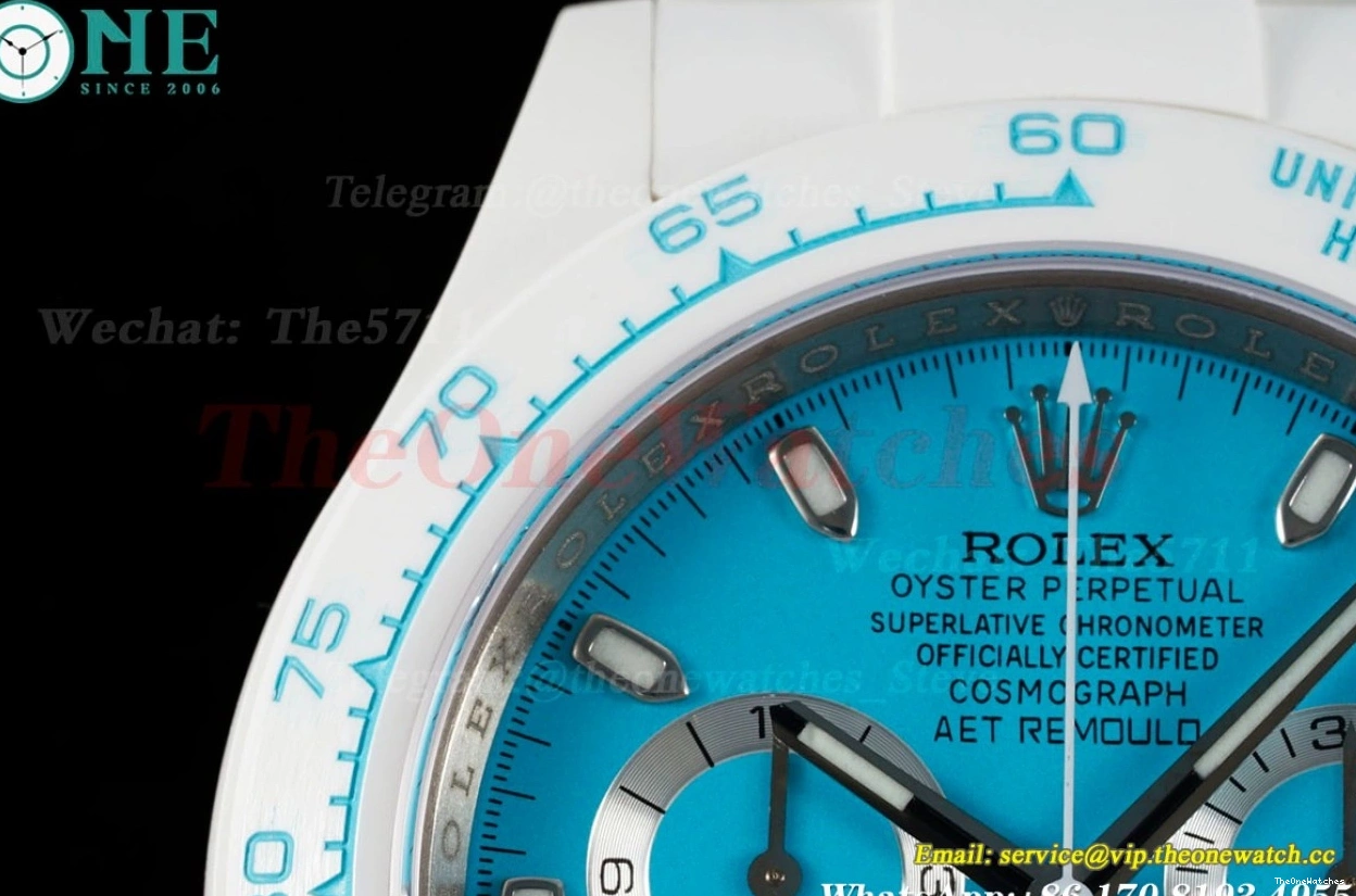 Cer AET Cer Dial ZF SH4130 Blue Daytona 40mm Tiffany 0427